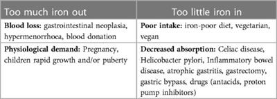 A patient blood management perspective on Anemia in the obese patient journey